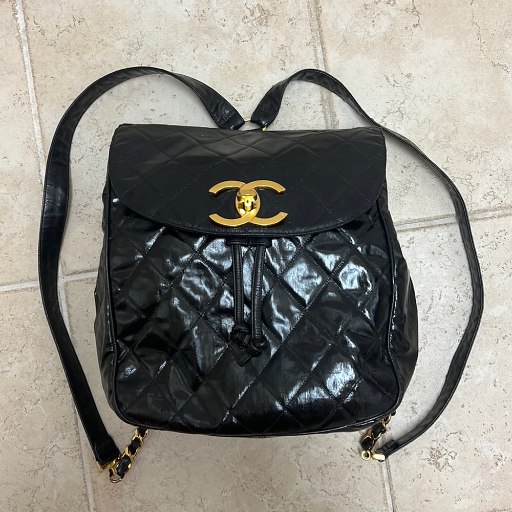Authentic Vintage Chanel Backpack